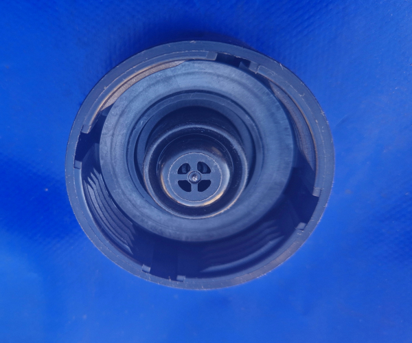 Deckel für Wasserkühler clean (schwarz)