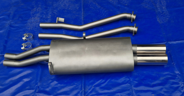 Endschalldämpfer BMW E30 320i u 330i  95 u 125 KW