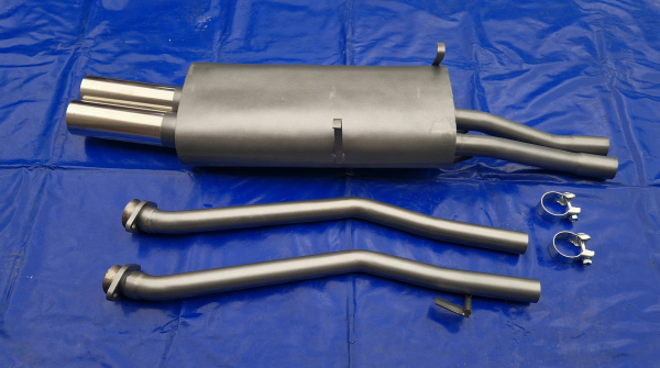 Endschalldämpfer BMW E30 320i u 330i  95 u 125 KW