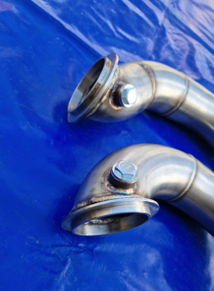 Downpipe BMW 3er Coupe Cabrio 135i 335i Z4 Edelstahl E82 E88 E90 E91 E92 E93
