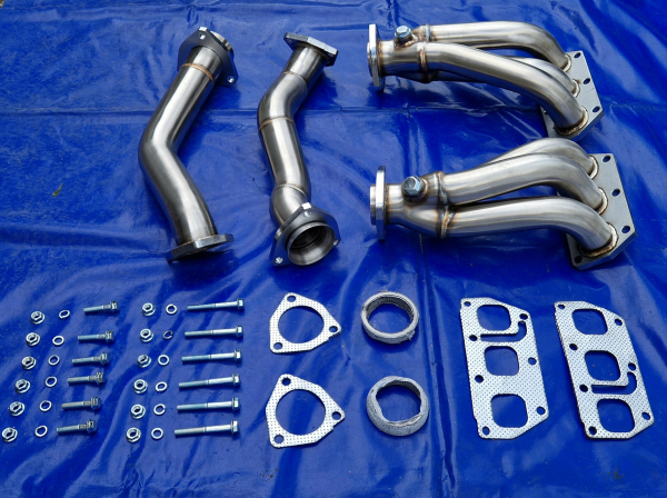 Fächerkrümmer Audi TT Quattro VW Golf 6 R32 3,2 V6