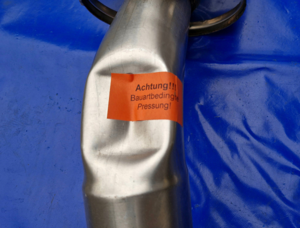 3 Zoll (76mm) VW Golf 2 Endrohr S-76 Friedrich Motorsport