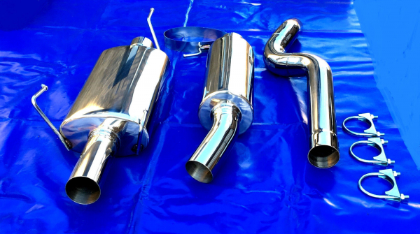 3 Zoll-Anlage Opel Kadett E+ Cabrio  1x76