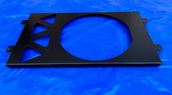 Lüfterblech / Lüfterzarge für 57 cm Netz Kühler