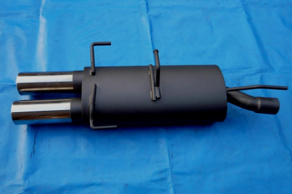 Sportendschalldämpfer Opel Kadett E in 2x76 gerade