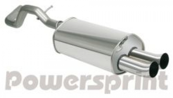 Audi A3 1.8 Turbo 20V 9/96-02 Doppelrohr DTM 2x76