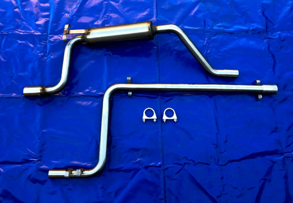 Edelstahl Auspuffanlage Alfa Romeo 33 1,7 16v