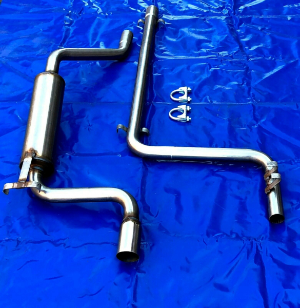 Edelstahl Auspuffanlage Alfa Romeo 33 1,7 16v