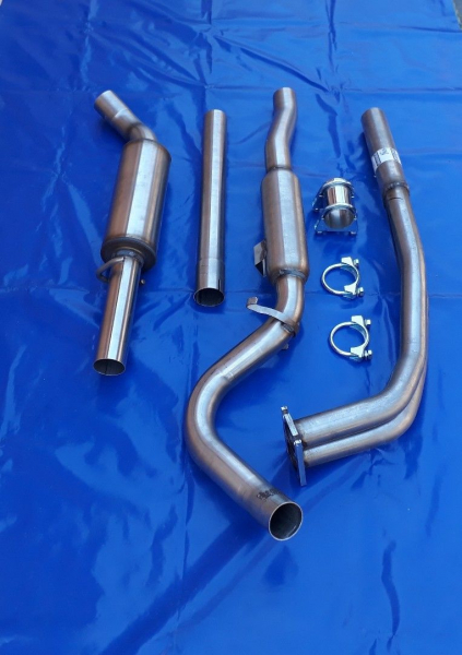 Vorderrohr,Mittelschalldämpfer,Endschalldämpfer Opel C Kadett