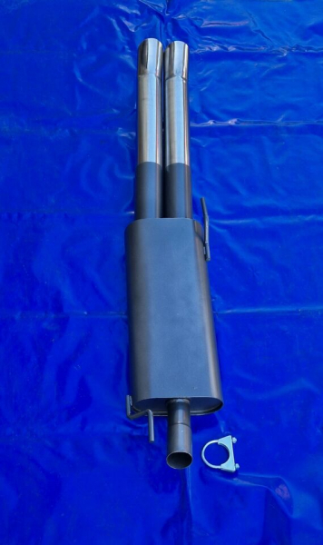 Sportauspuff VW Golf 3 Variant und Vento 2x76 DTM