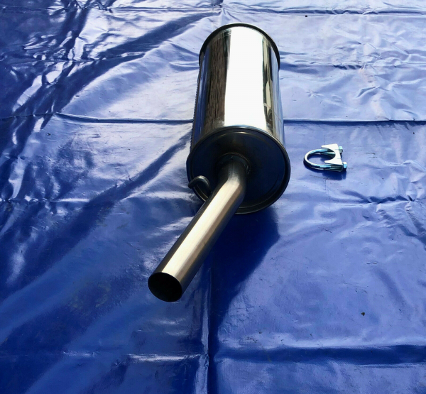 Edelstahl Endschalldämpfer VW Scirocco 1