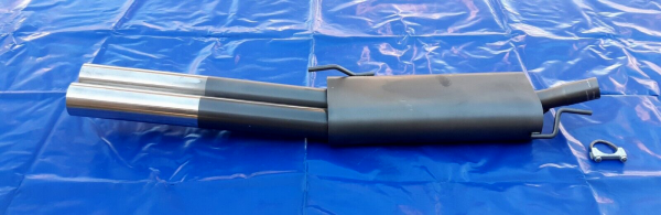 Sportauspuff VW Golf 3 Variant und Vento 2x76 scharf