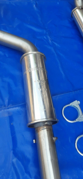 Edelstahl Auspuffanlage Ford Escort MK1 u MK2 1.1/1.3 Gt/1.6 (2.0*) Gruppe A 63