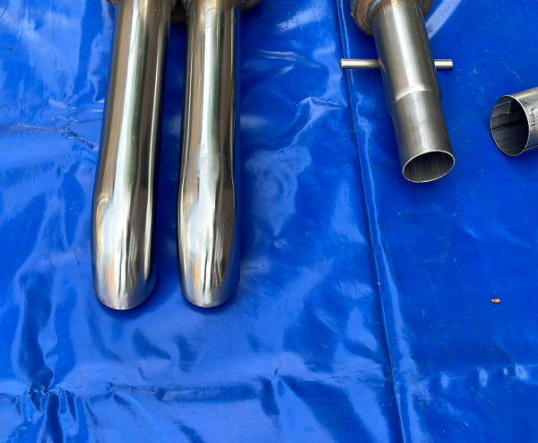 Edelstahl Auspuffanlage VW  Bora Diesellook