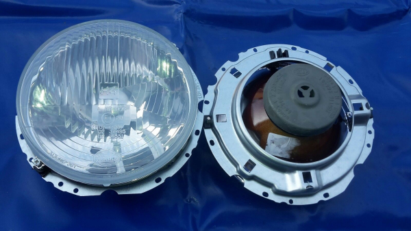 Original Scheinwerfer von Hella für VW Käfer ab 1974