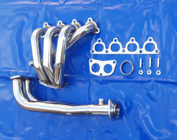 Edelstahl Fächerkrümmer Honda Civic 1988-2000 1,3 1,4 1,5 1,6 16v CRX HF DX LX H