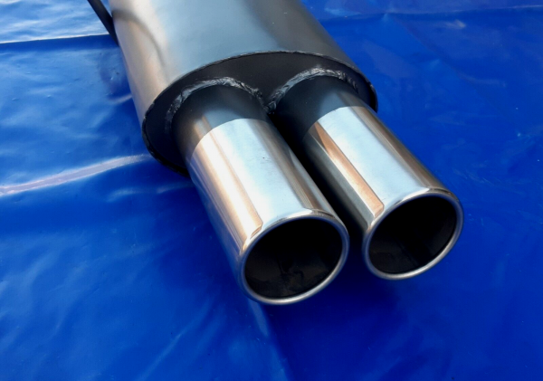Sportauspuff 2x76