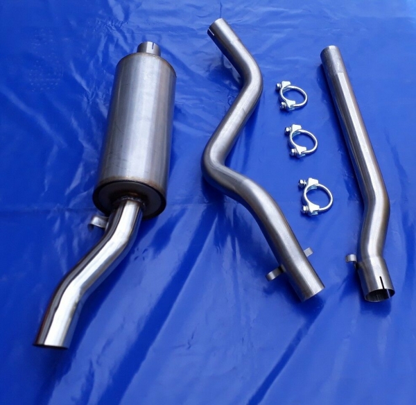 Anlage VW Scirocco 1 53 mit VR S-Rohr 60