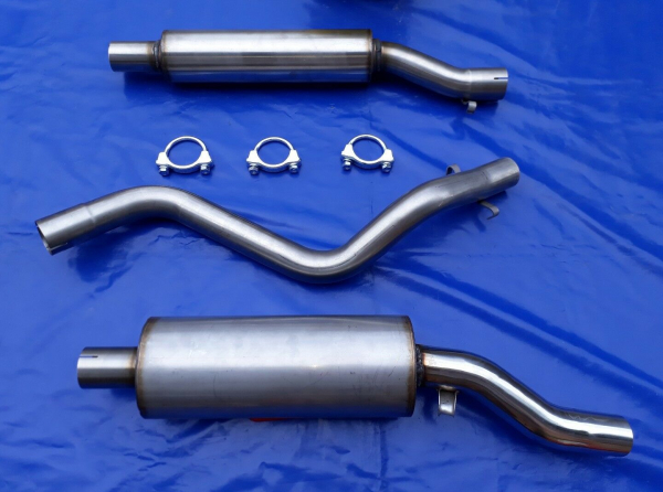 Anlage mit VSD VW Scirocco 1 53 S-Rohr 60