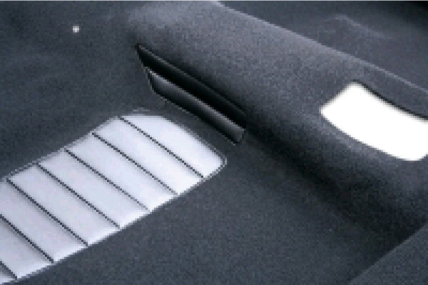 Teppich VW Golf 1 Cabrio schwarz 2 Türer