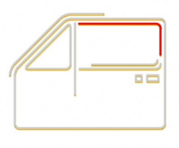 Fensterführung hinten VW Golf 1