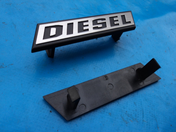 Dieselemblem für Grill VW Caddy 1