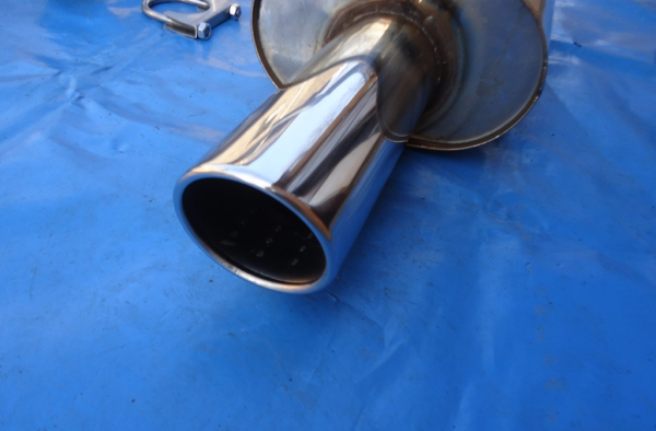 Edelstahl Auspuffanlage VW Golf 4 Variant 3 Zoll (76 mm) 1x90 Friedrich Motorsport