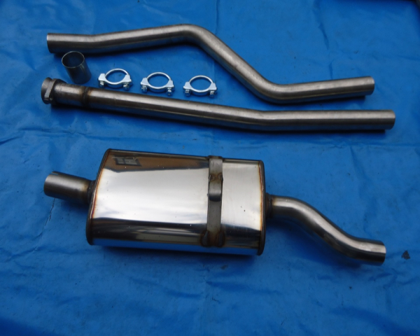 Powersprint VW Polo 2  Vorderrohr+ Endschalldämpfer S-60