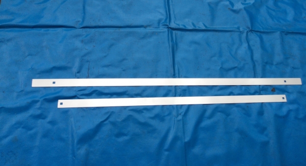 Prallleisten chrom Set vorne und hinten