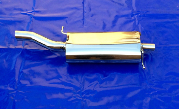 Endschalldämpfer Edelstahl Golf 1 Cabrio S-60