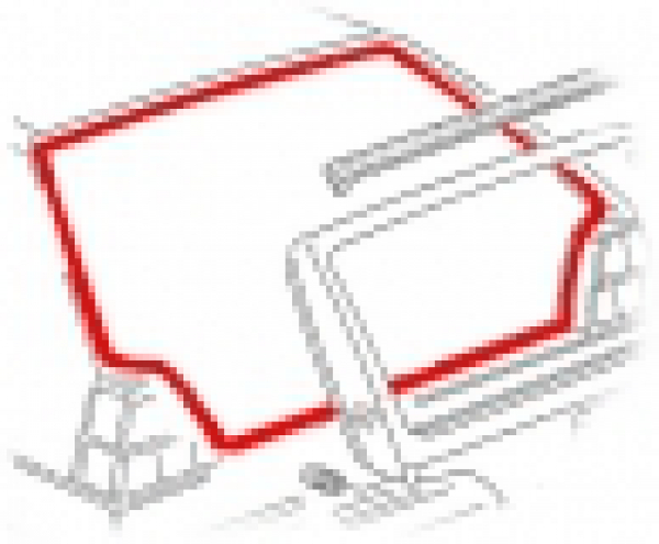 Heckklappendichtung VW Golf 2