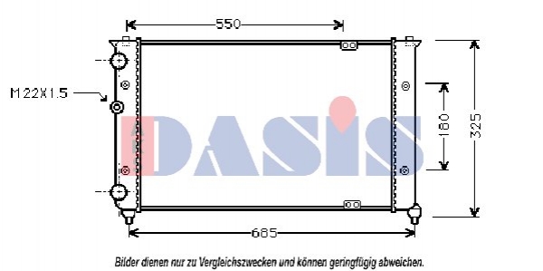 Wasserkühler Caddy 2
