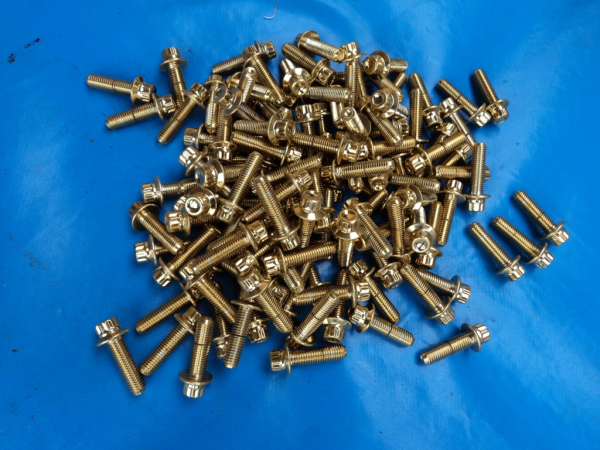 M7x24 Goldschrauben für BBS RM und OZ 2 teilige Felgen