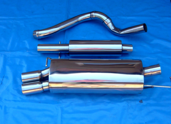 Gr A Audi A3 (8L) Endrohr 2x76 gerade