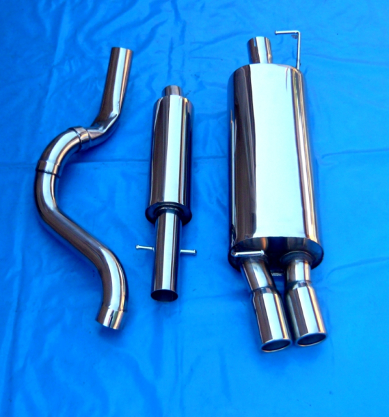 Gr A Audi A3 (8L) Endrohr 2x76 gerade