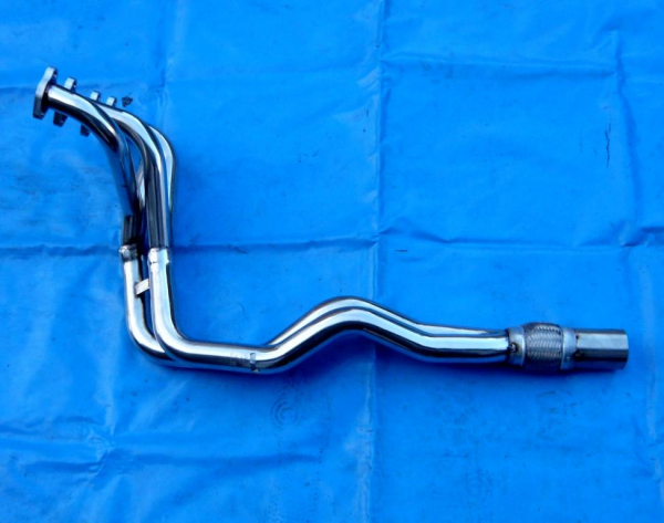 Fächerkrümmer VW Scirooco 1 u 2  8V mit Flexrohr und Tüv
