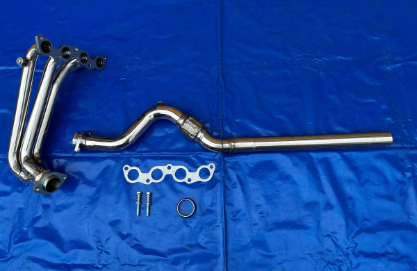 Fächerkrümmer Edelstahl VW Jetta 2 Golf 2 8V 1.0 1.3 ohne Katalysator